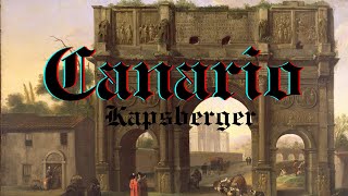 CANARIO | KAPSBERGER | 2 THEORBOS and BAROQUE GUITAR