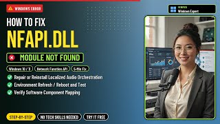 Fix nfapi.dll Network Error!