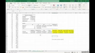 Linear Regression: Confidence intervals on Coefficients in Excel