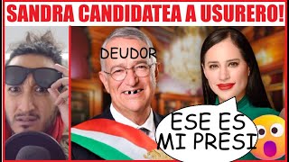 Sandra Cuevas quiere a Salinas Pliego de Presidente JA JA JA JA