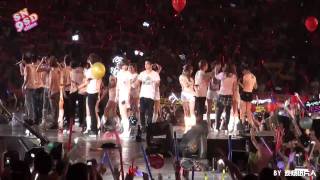 [Fancam] 100911 SM Family  - Ending @ SM TOWN 2010 Shanghai