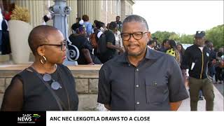ANC NEC Lekgotla draws to a close