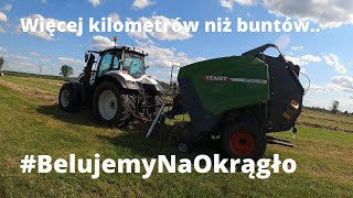 #83 Czy coś w tym roku zarobimy? Ciągle pada. Prasowanie na dwie presy - 2xValtra, Krone, Fendt