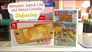 Nintendo Switch Lite (Yellow) Unboxing
