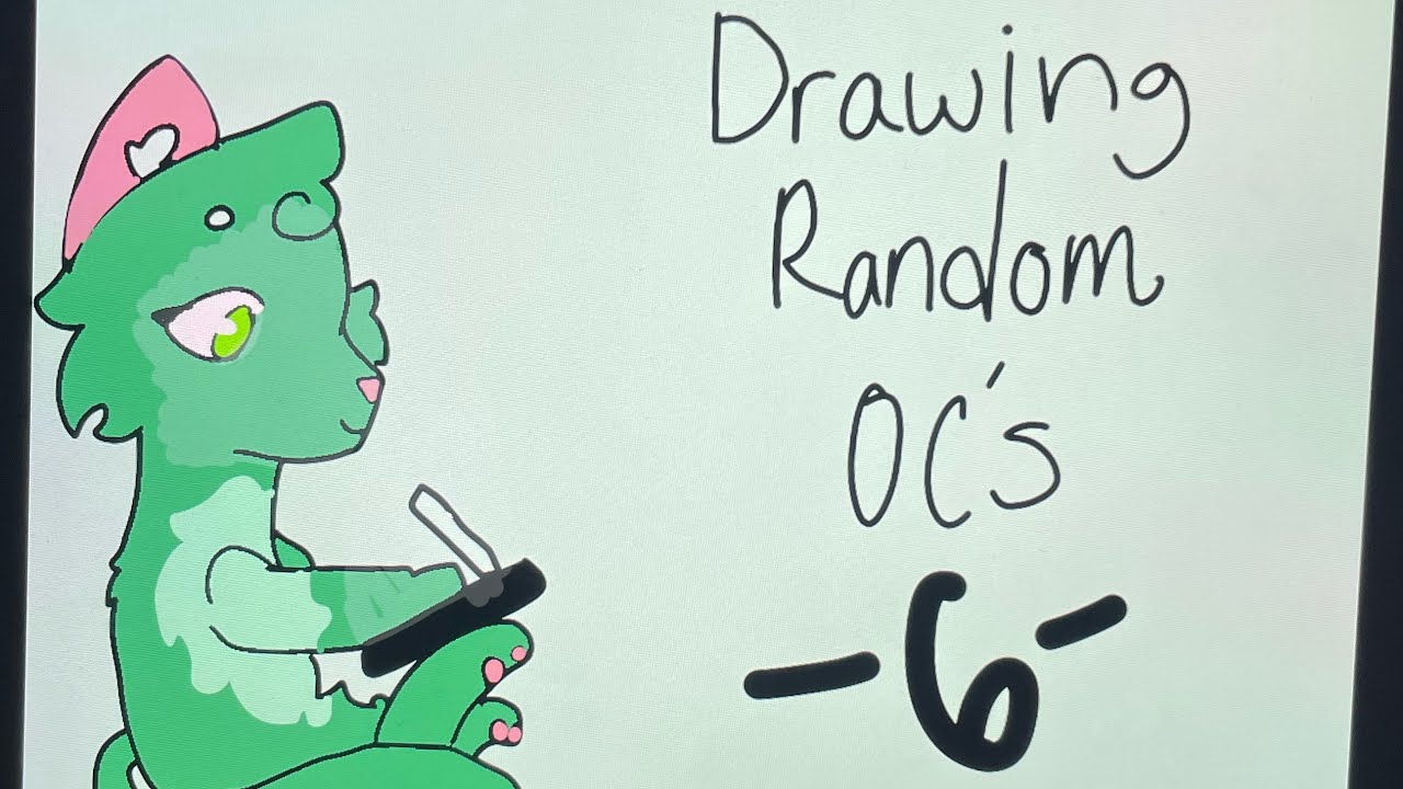 Drawing Random Ocs From Wcue 6 Youtube