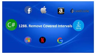 Leetcode | 1288. Remove Covered Intervals | Java | C#