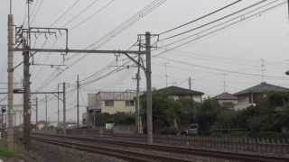 JRE233系10両編成 普通 上野行き 岡部駅～深谷駅間にて