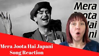 Mera Joota Hai Japani Song REACTION! Raj Kapoor - India