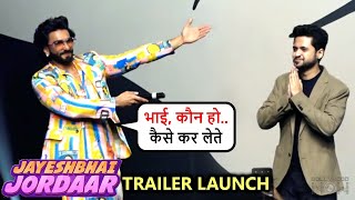 Ranveer Singh's Dhaasu Introduction For Director Divyang Thakkar | Jayeshbhai Jordaar Trailer Launch