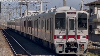 【4K高画質】【31601F＋31401F  南栗橋車両管区出場回送（全検）】東武30000系31601編成＋31401編成（トップナンバー）が姫宮駅1番線を通過！（社8602レ）2025.2.18