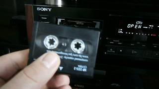 Sony DTC-55ES \u0026 DDS3 tape