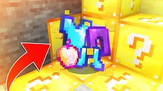 當所有的礦物都變成了【幸運方塊】這是怎麼回事....│ 當個創世神【Minecraft】【巢哥】