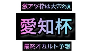 愛知杯　最終オカルト予想