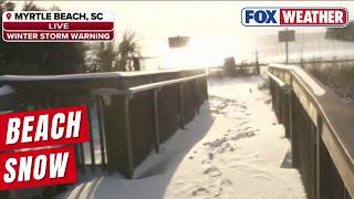 Nor'easter Wallops South Carolina Creating Treacherous Travel Conditions