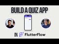 How To Make a Quiz App using FlutterFlow!