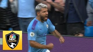 Manchester City retake lead on Sergio Aguero's goal against Tottenham | Premier League | NBC Sports