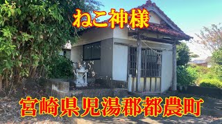 ねこ神様　宮崎県児湯郡都農町