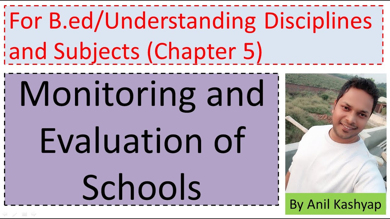 Monitoring And Evaluation Of Schools For B.ed |Understanding ...