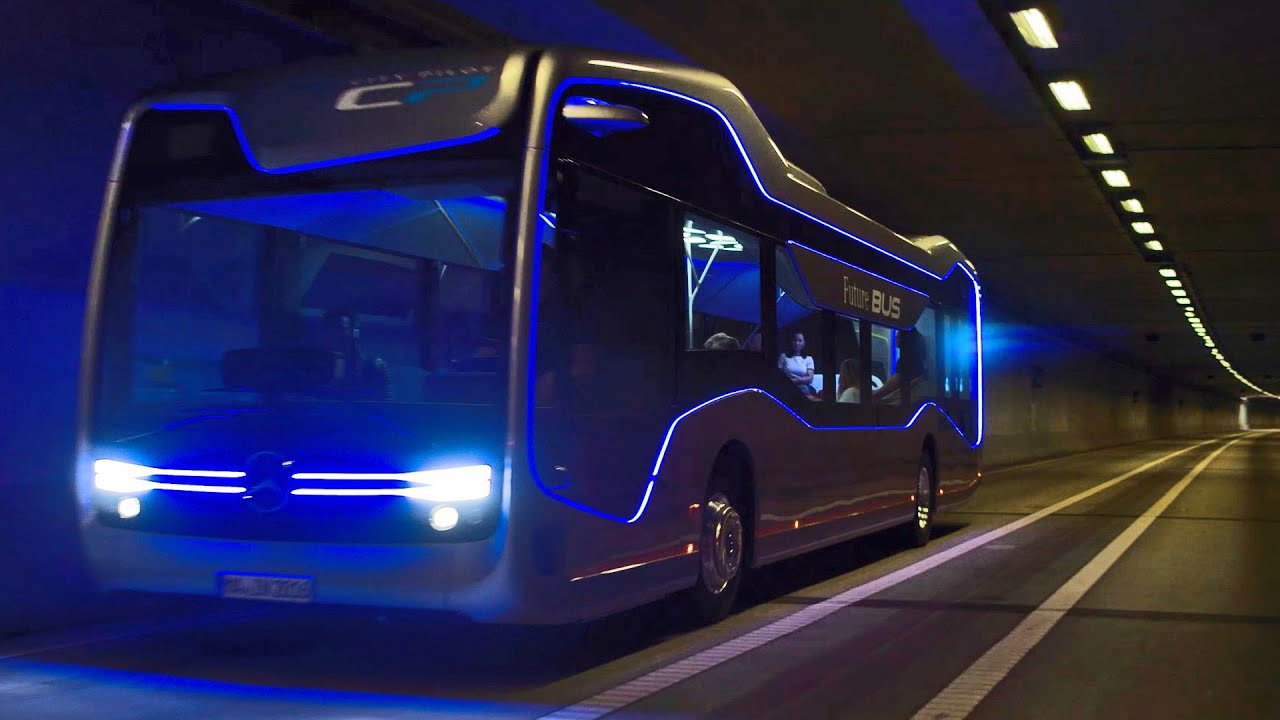 OFFICIAL Mercedes-Benz Future Bus - Of Course Autonomous! - YouTube