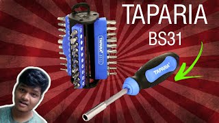 screwdriver set 31 pieces Taparia bs31 | dhanbad | Zerohours