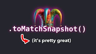 I didn't know snapshot testing was a thing