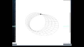 Mobius strip Processing code + animation