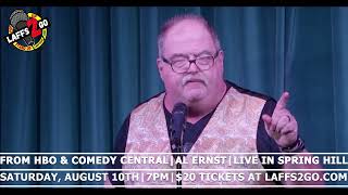 Laffs2Go Presents: Al Ernst from HBO, Comedy Central and ESPN!