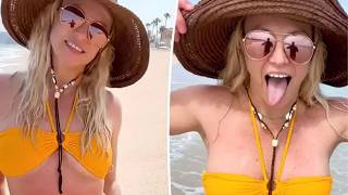 Britney Spears Beach Bikini Disaster Has Internet Exploding What Was She Thinking