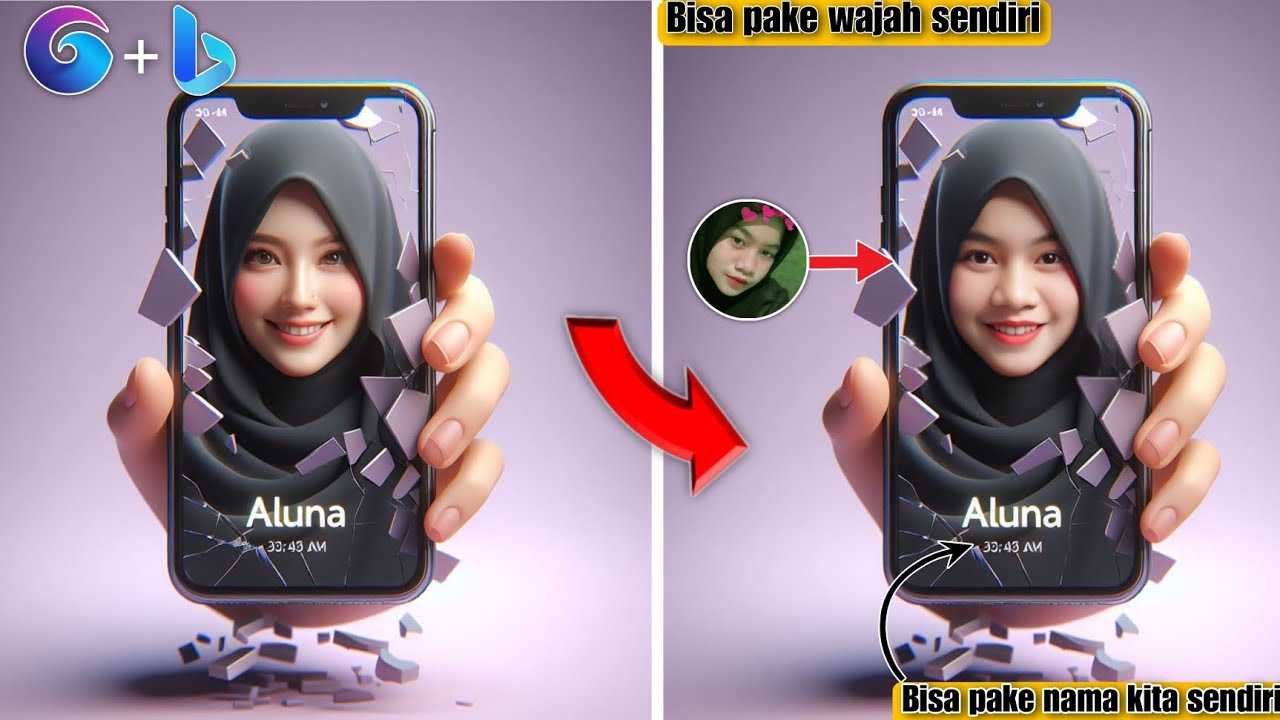 TUTORIAL MEMBUAT GAMBAR 3D AI DENGAN WAJAH SENDIRI. - YouTube