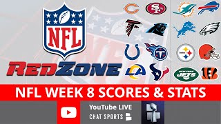 NFL RedZone Live Streaming Scoreboard | NFL Week 8 Scores, Stats, Highlights, News & Analysis