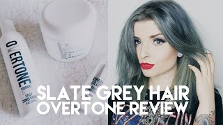 How to get Slate Grey Hair | Overtone Honest Product Review