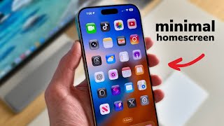 Ultra Minimalist iOS 26 Setup for iPhone (Full Customization Tutorial)