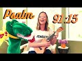 Psalm 91:15 Bible Memory Verse By Psalmist Laura feat. Fiona the Alligator