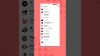 How to view the blocked list on Facebook Messenger #tutorial #messenger