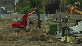 Vrijwel alle spoorstaven rangeerterrein bij hoofdstation verdwenen