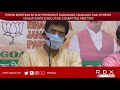 press briefing by bjp president sadanand tanavade on bjp state executive committee meeting