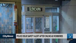 Police issue safety alert after robberies related to online ads