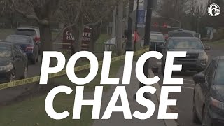 2 in custody after police chase in Bucks County, Pennsylvania ends in Philadelphia