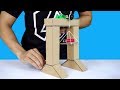 How to make a Crane Machine Toys using Cardboard