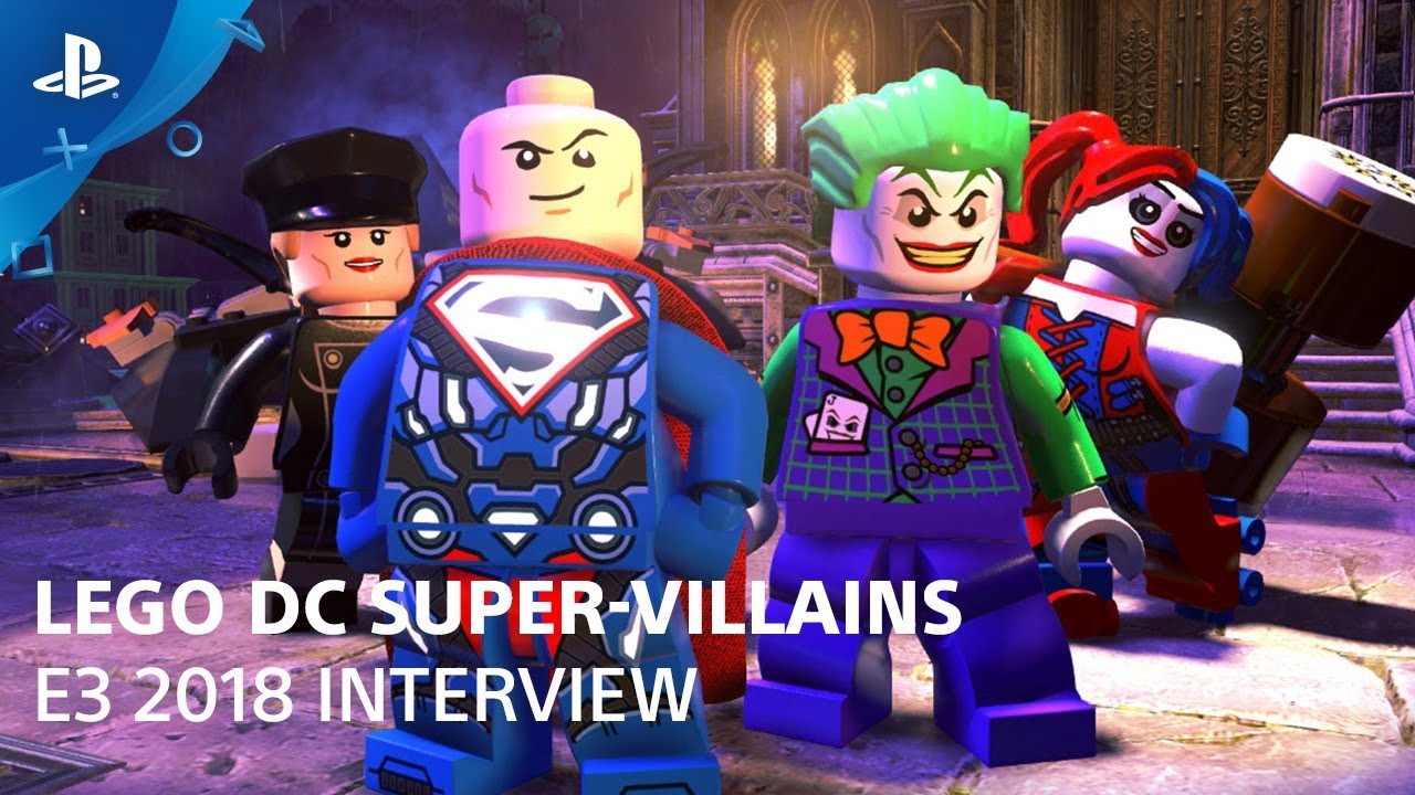 LEGO DC Super-Villains - Gameplay Demo | PlayStation Live From E3 2018 ...