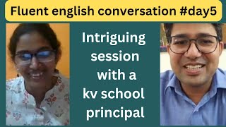 Discussing education system of India.Fluent english speaking practice with Dr.Kailash.