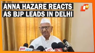 Delhi Election Results: BJP Leads, Social Activist Anna Hazare Reacts