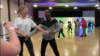 West Coast Swing Social dancing with Khayree Jones and Ely King | Sydney Australia