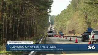 Cleanup continues 2 months after ice storm: 'It is a big project'