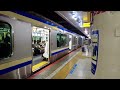 jr横須賀線　東京駅ホームからの乗降風景。【接近放送】【発車メロディー】