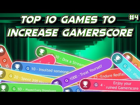 10 Games To Increase Gamerscore! Xbox Achievement Hunting #4