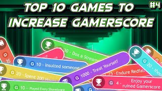 10 Games To Increase Gamerscore! Xbox Achievement Hunting #4