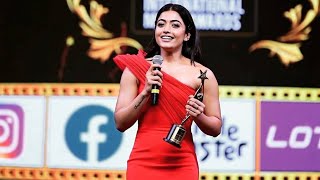 Rashmika Mandanna about Siima awards 2021