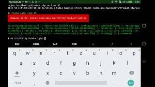 Symfony 4 Tutorial Part 3 - Doctrine ORM. Android, Termux, MariaDB