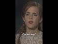 Emma Watson gets Angry and said to Stop the Interview 😱 #emmawatson #shorts #angry #quotes